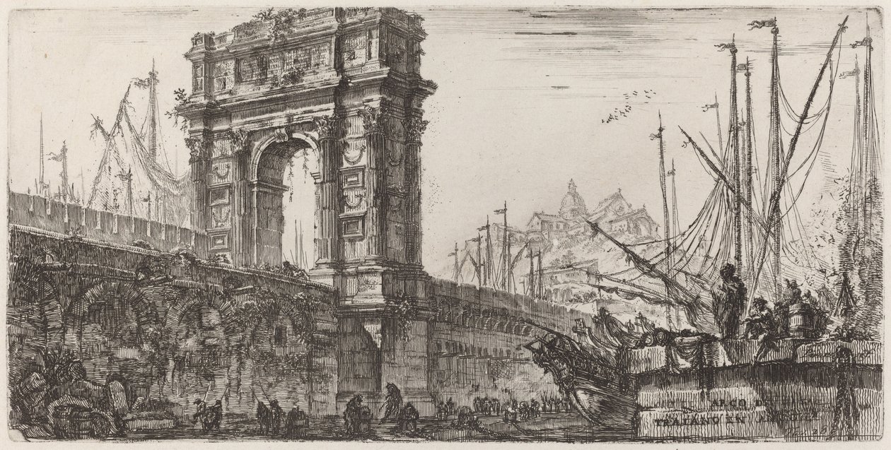 Arco di Traiano ad Ancona da Giovanni Battista Piranesi