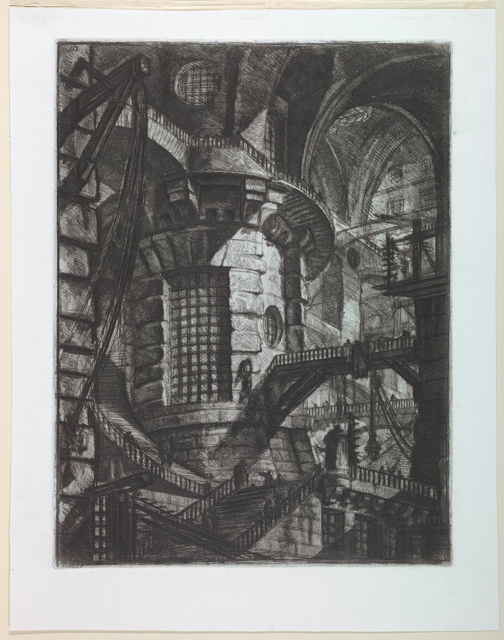 Serie Carceri, Tavola III da Giovanni Battista Piranesi