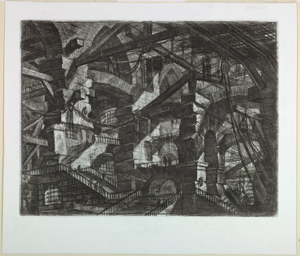 Serie Carceri, Tavola XIV da Giovanni Battista Piranesi