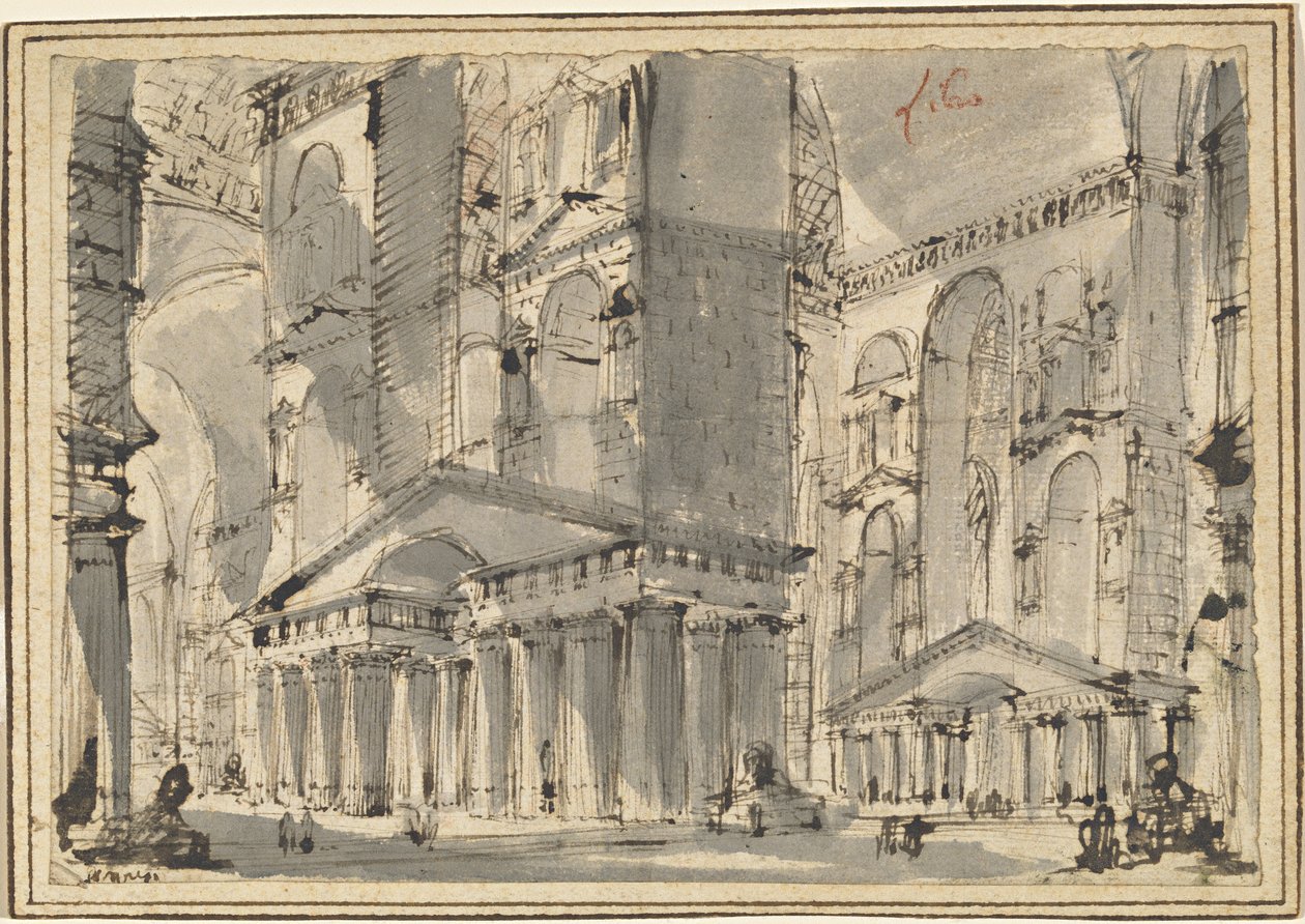 Fantasia di un antico bagno da Giovanni-Battista Piranesi