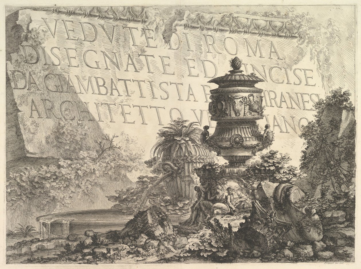 Frontespizio da Giovanni Battista Piranesi