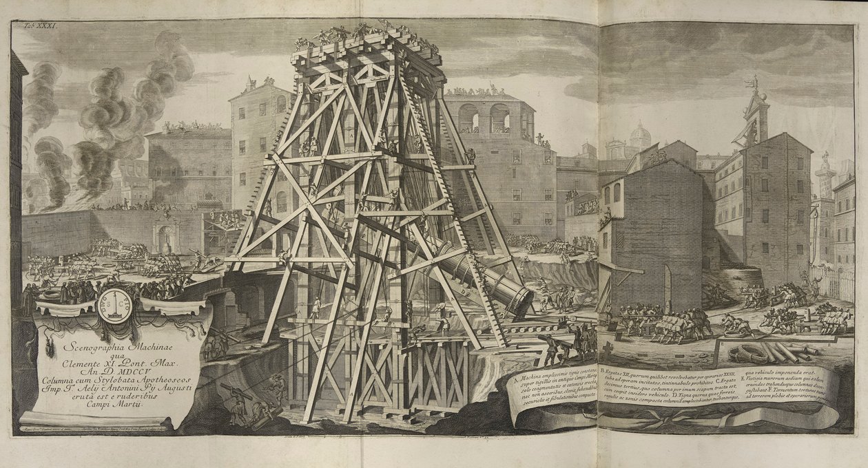 Giovanni Battista Piranesi, Socio della Reale Società degli Antiquari, Il Campo Marzio dell