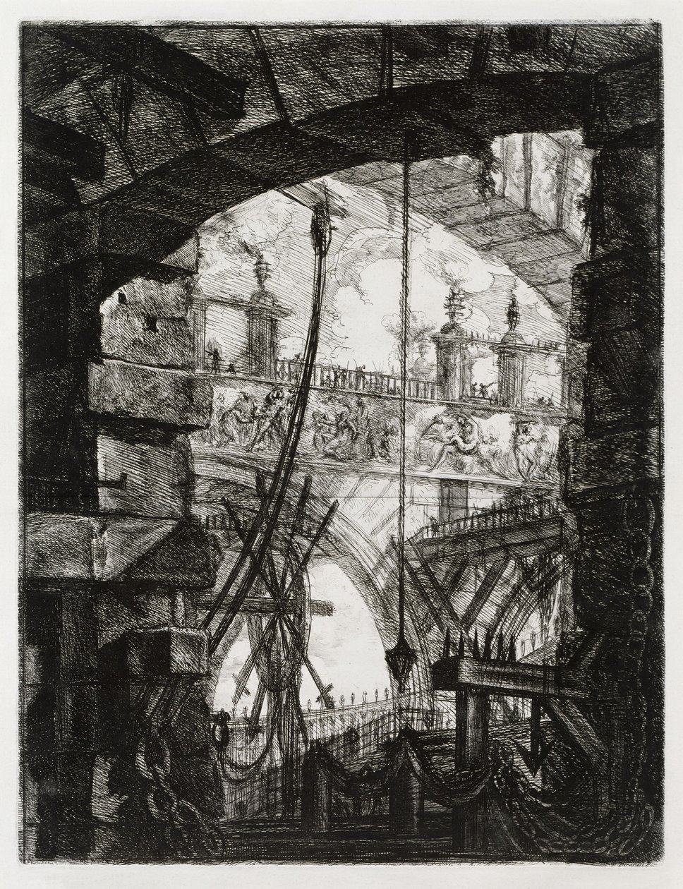 La grande piazza da Giovanni Battista Piranesi