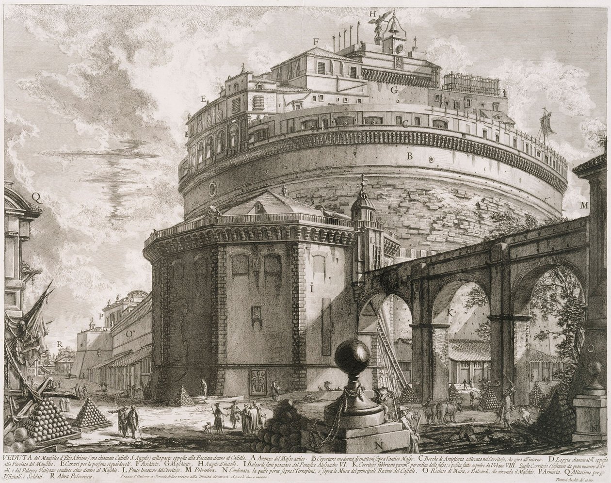 Mausoleo di Adriano, Castel Sant