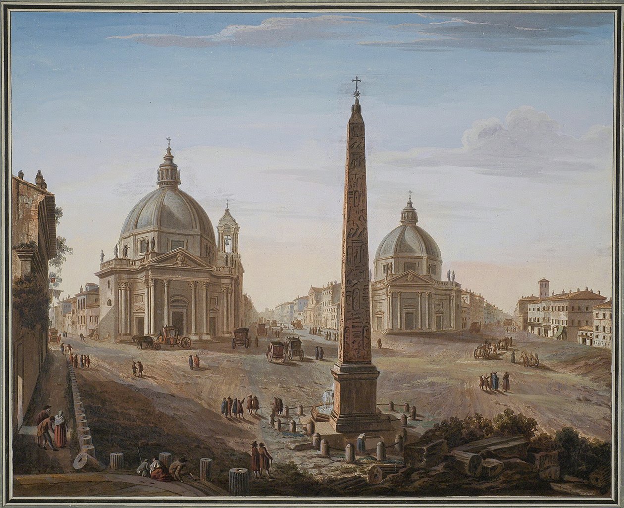 Piazza del Popolo, Roma da Giovanni Battista Piranesi