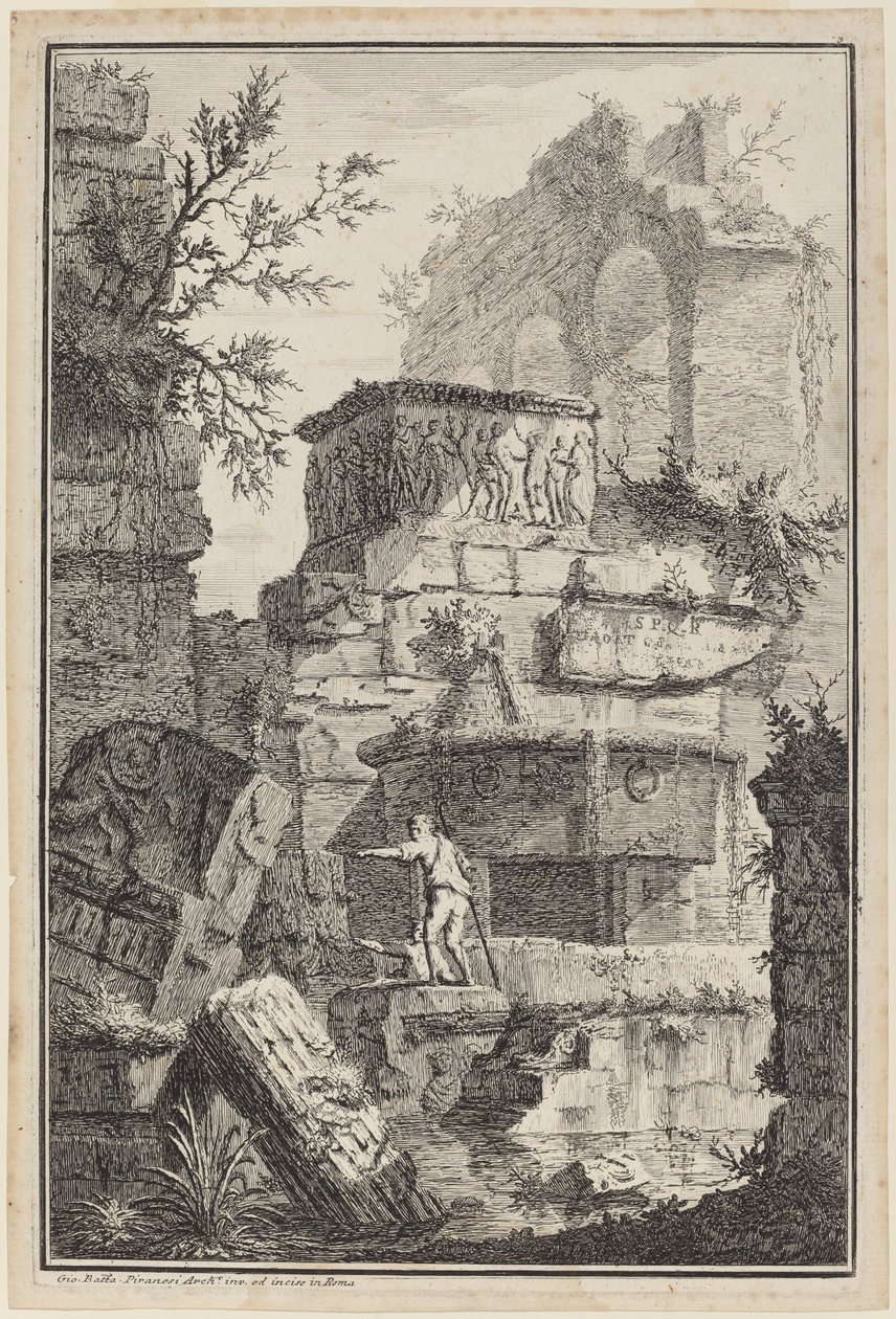 Rovine di Antichi Edifici da Giovanni Battista Piranesi