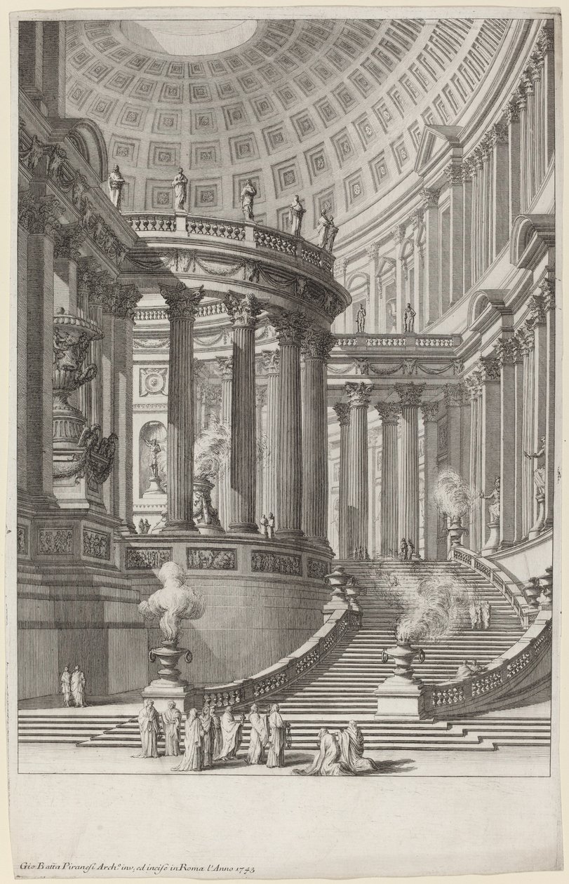 Tempio Antico da Giovanni Battista Piranesi