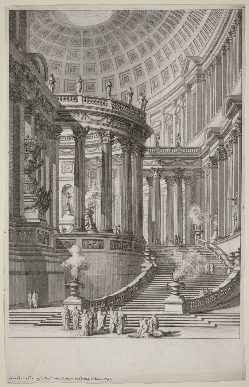 Tempio antico da Giovanni Battista Piranesi