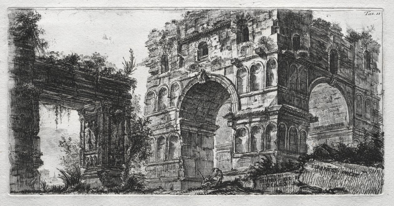 Tempio di Diana da Giovanni Battista Piranesi
