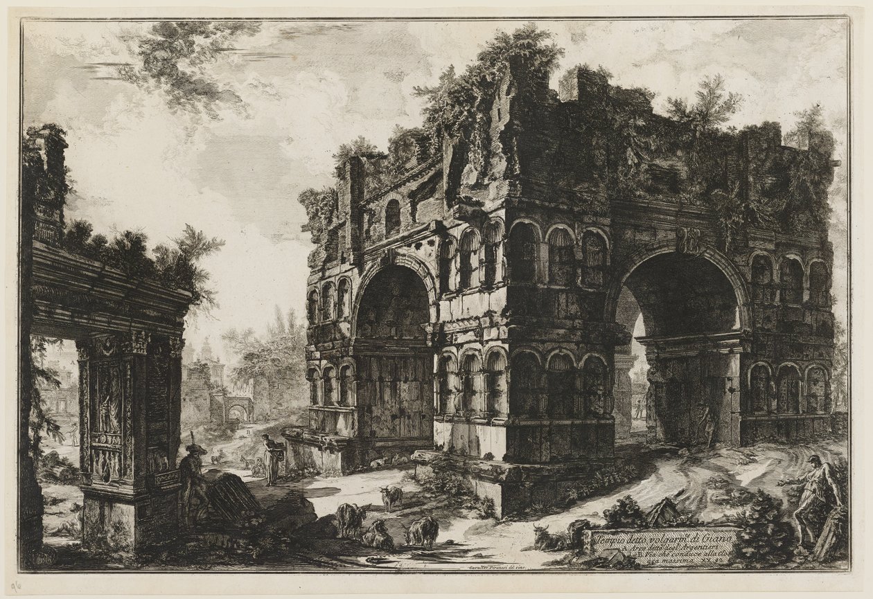 Tempio di Giano da Giovanni Battista Piranesi
