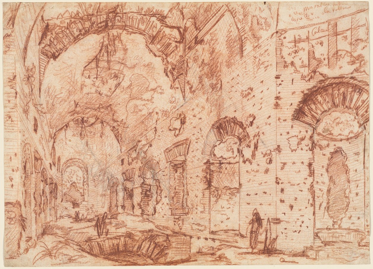 Il "Canopo" della Villa Adriana a Tivoli da Giovanni Battista Piranesi