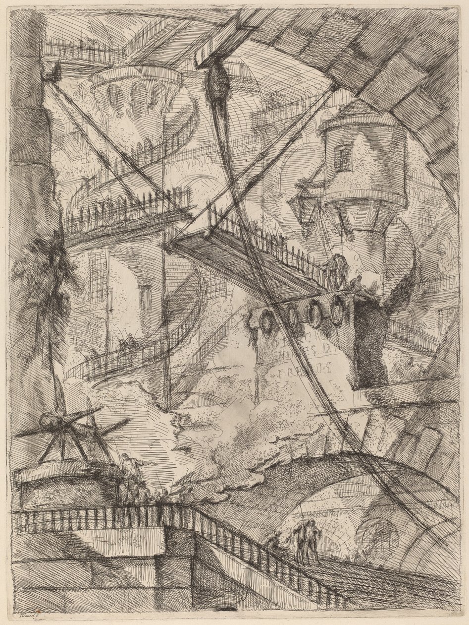 Il Ponte Levatoio da Giovanni Battista Piranesi
