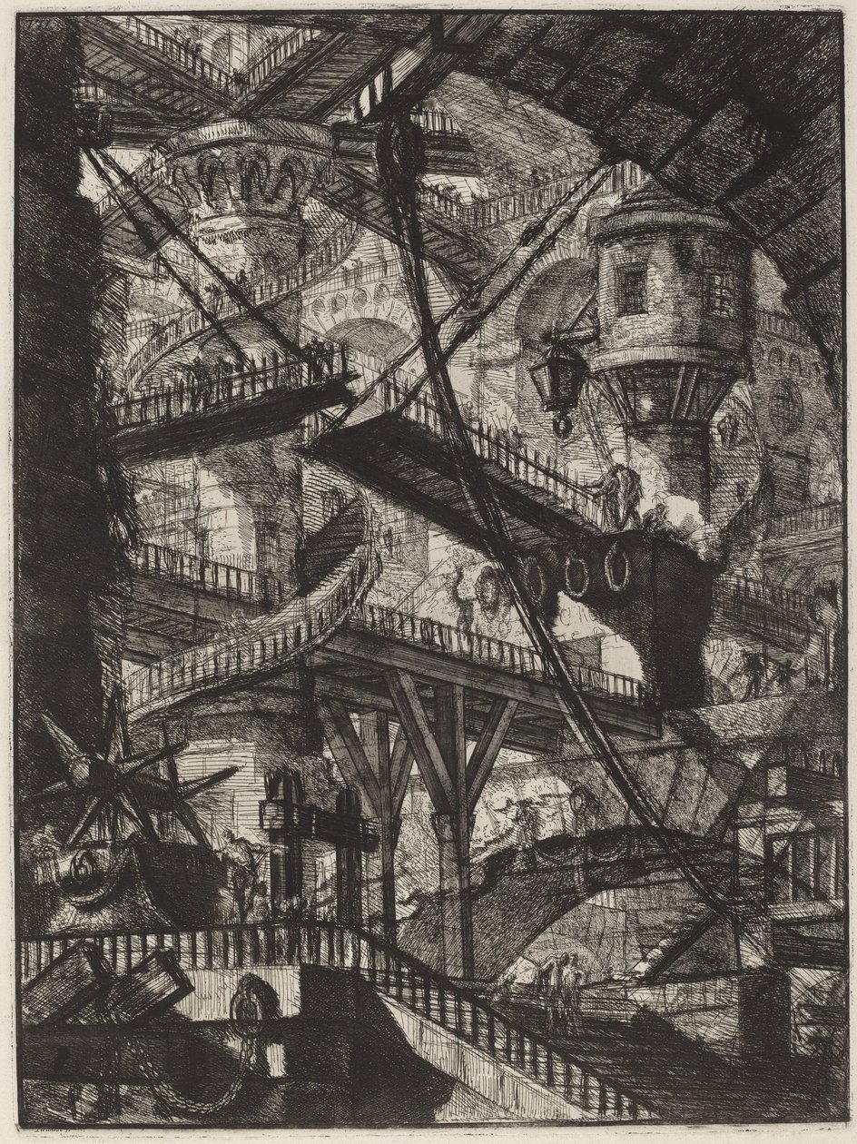 Il Ponte Levatoio da Giovanni Battista Piranesi