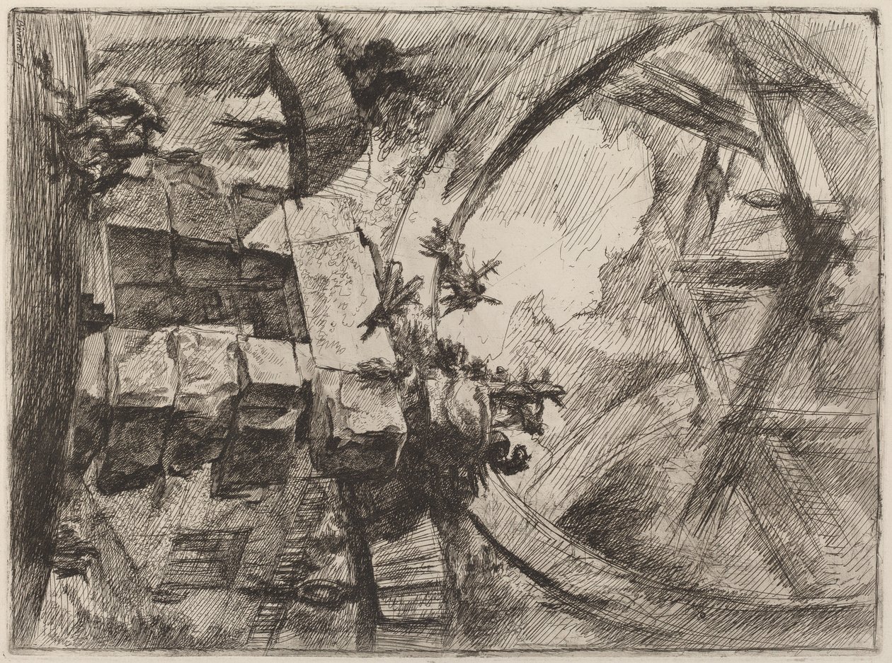 La ruota gigante da Giovanni Battista Piranesi