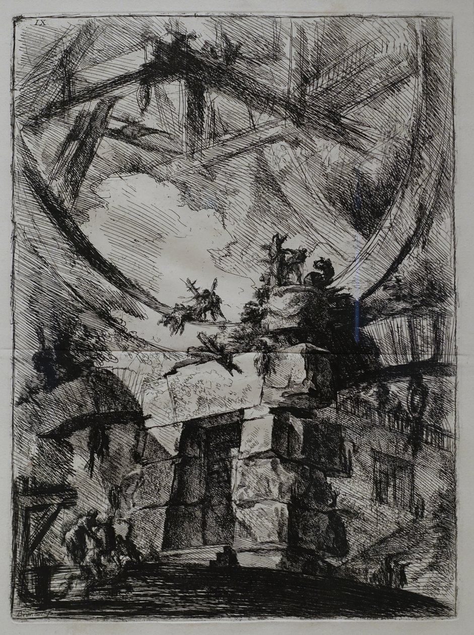 La ruota gigante da Giovanni Battista Piranesi