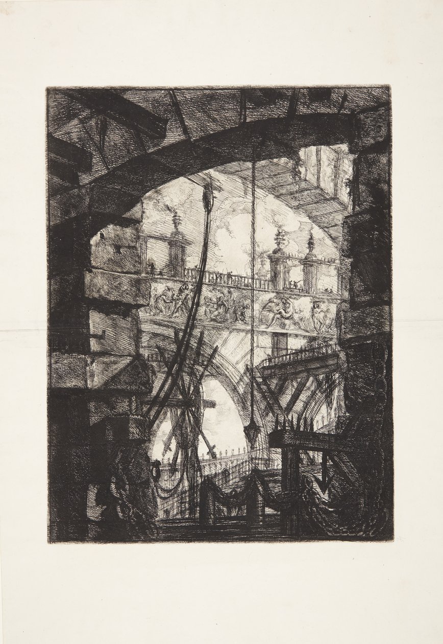 La grande piazza da Giovanni Battista Piranesi
