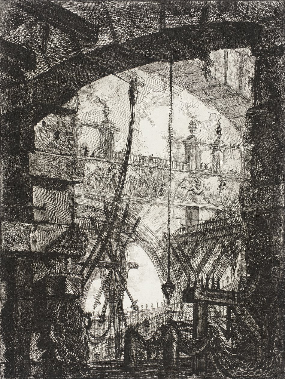 La grande piazza da Giovanni Battista Piranesi