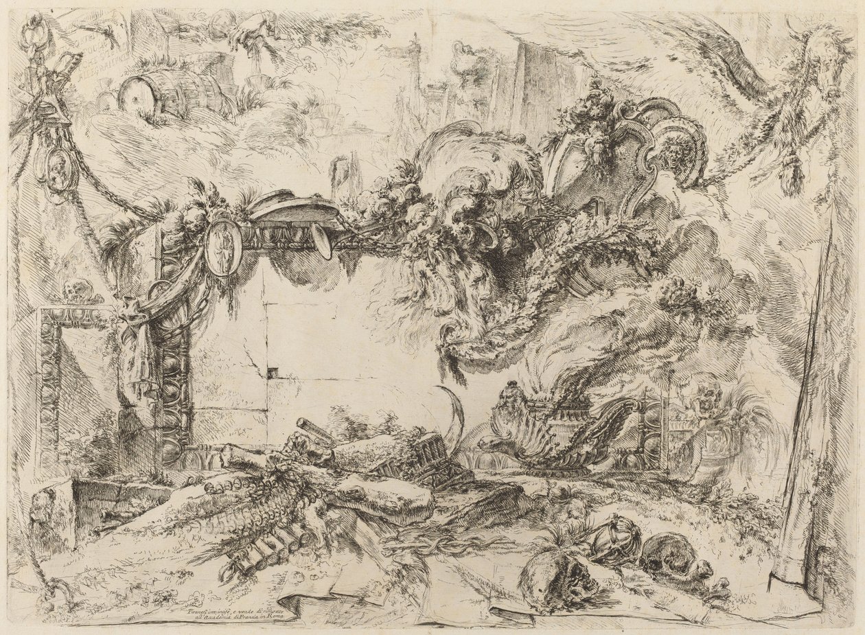 La tavoletta monumentale da Giovanni Battista Piranesi
