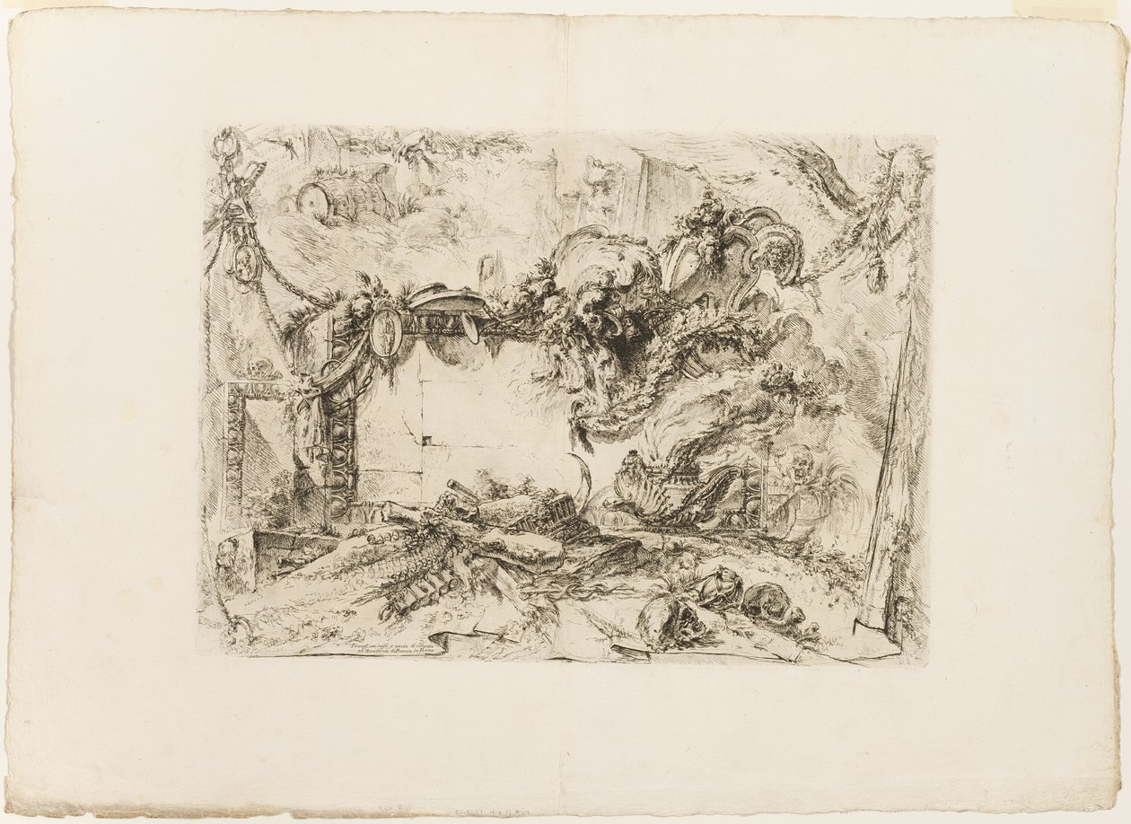 La tavoletta monumentale da Giovanni Battista Piranesi