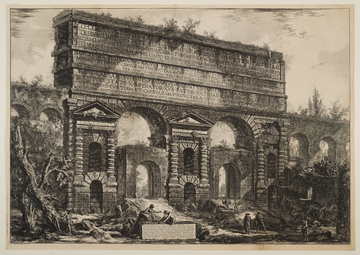La Porta Maggiore, originariamente un arco dell