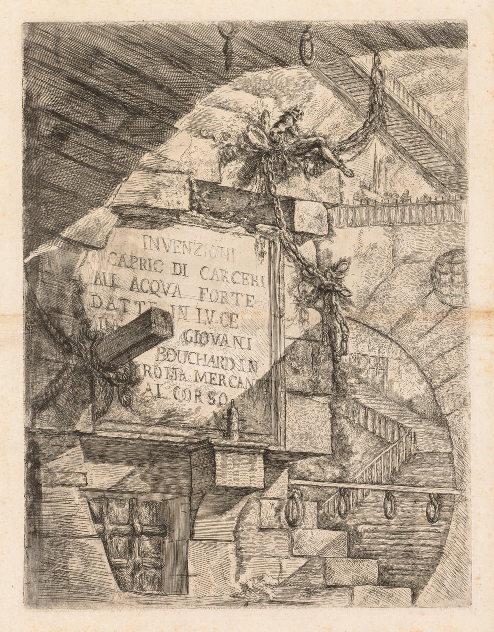 Le prigioni da Giovanni Battista Piranesi