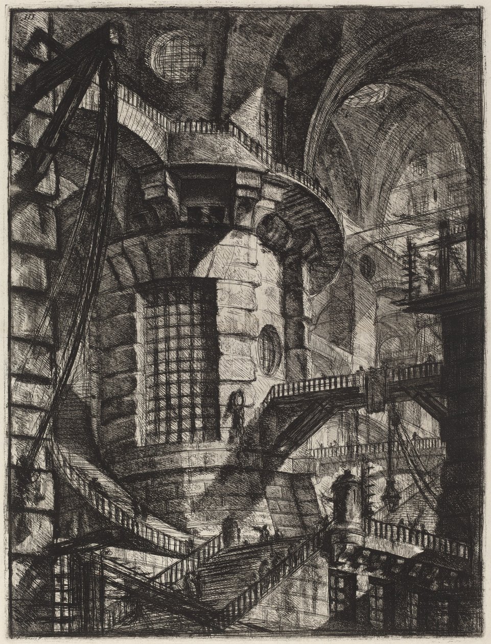 La torre rotonda da Giovanni Battista Piranesi