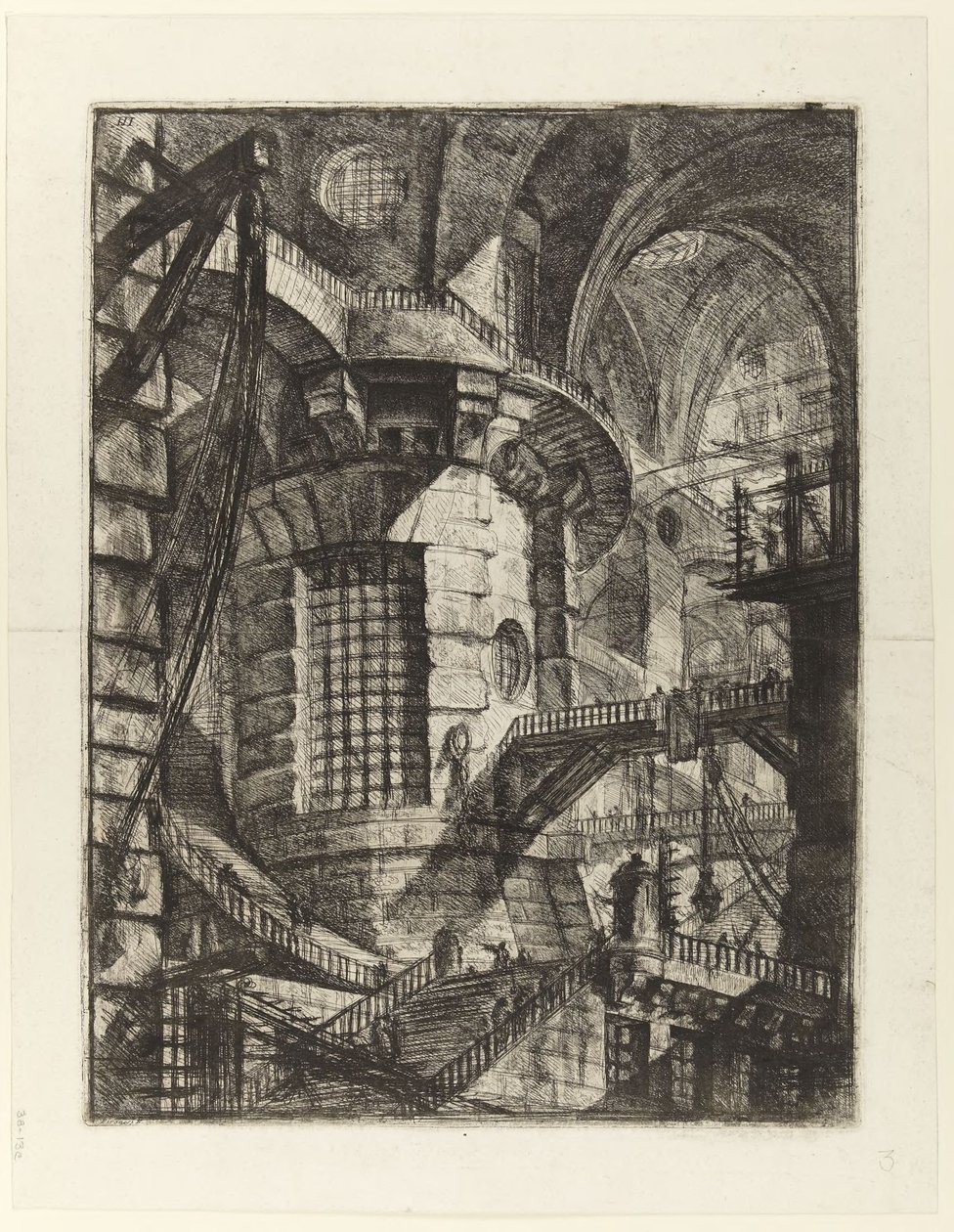 La torre rotonda da Giovanni Battista Piranesi