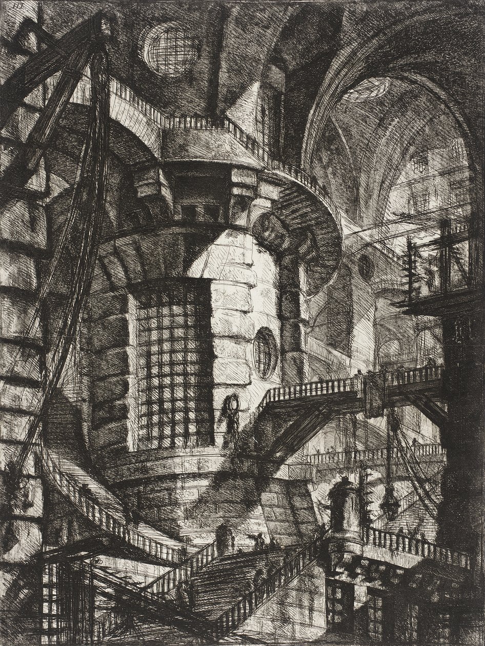 La torre rotonda da Giovanni Battista Piranesi