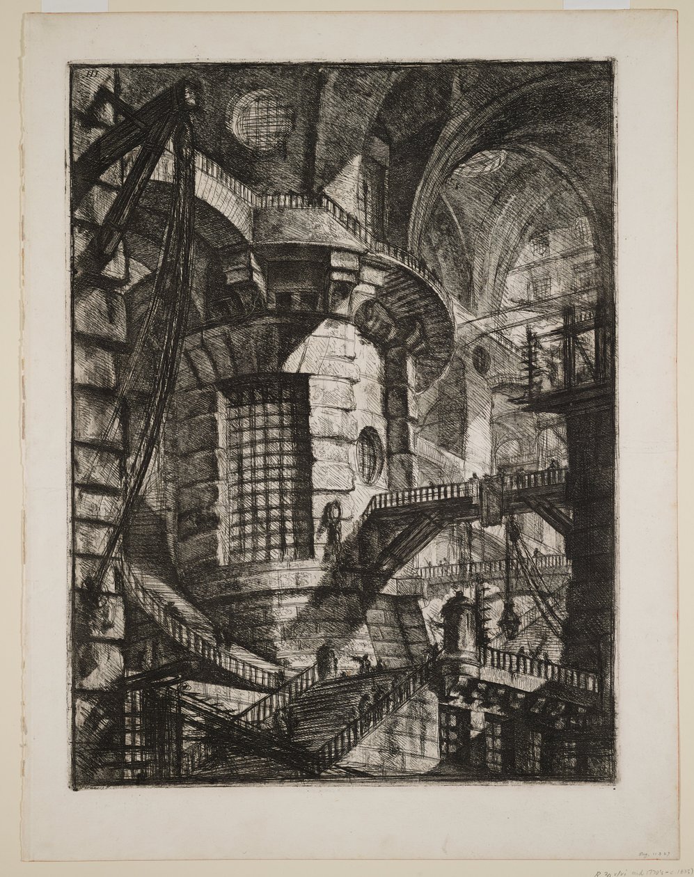 La torre rotonda da Giovanni Battista Piranesi