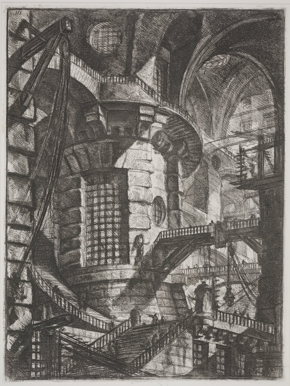 La Torre Rotonda, c.1761 da Giovanni Battista Piranesi