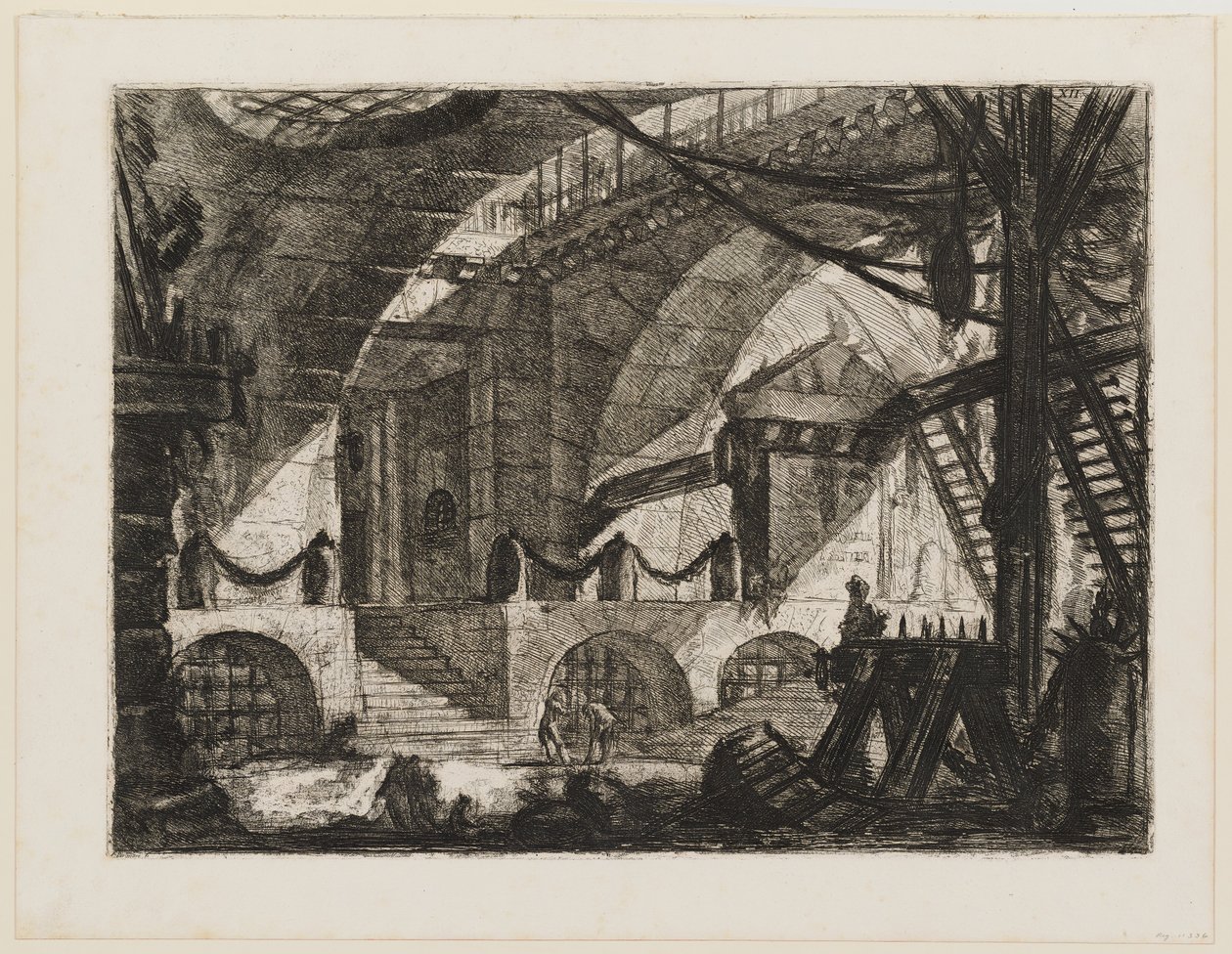 Il cavalletto da sega da Giovanni Battista Piranesi