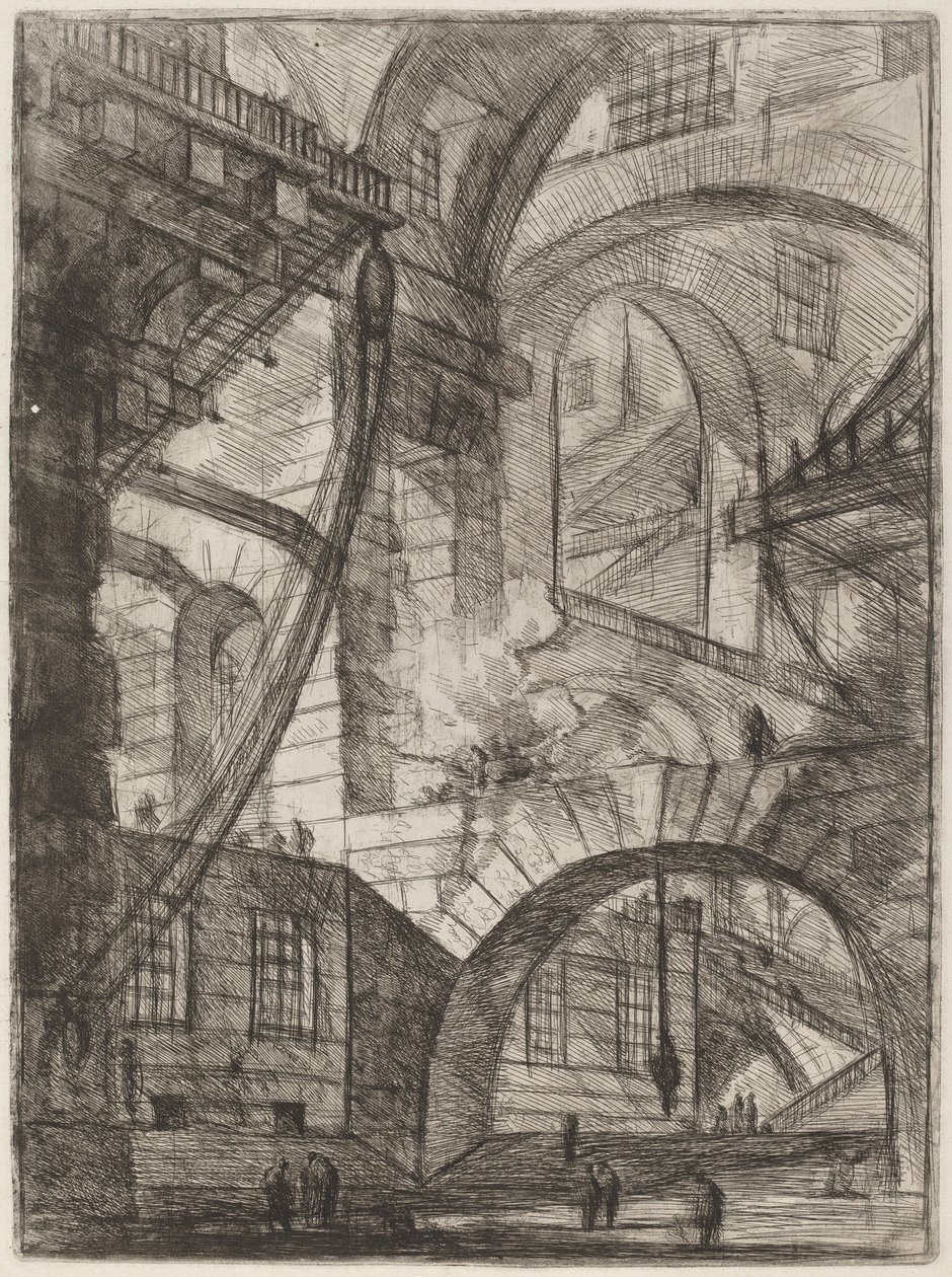 Il fuoco fumante da Giovanni Battista Piranesi