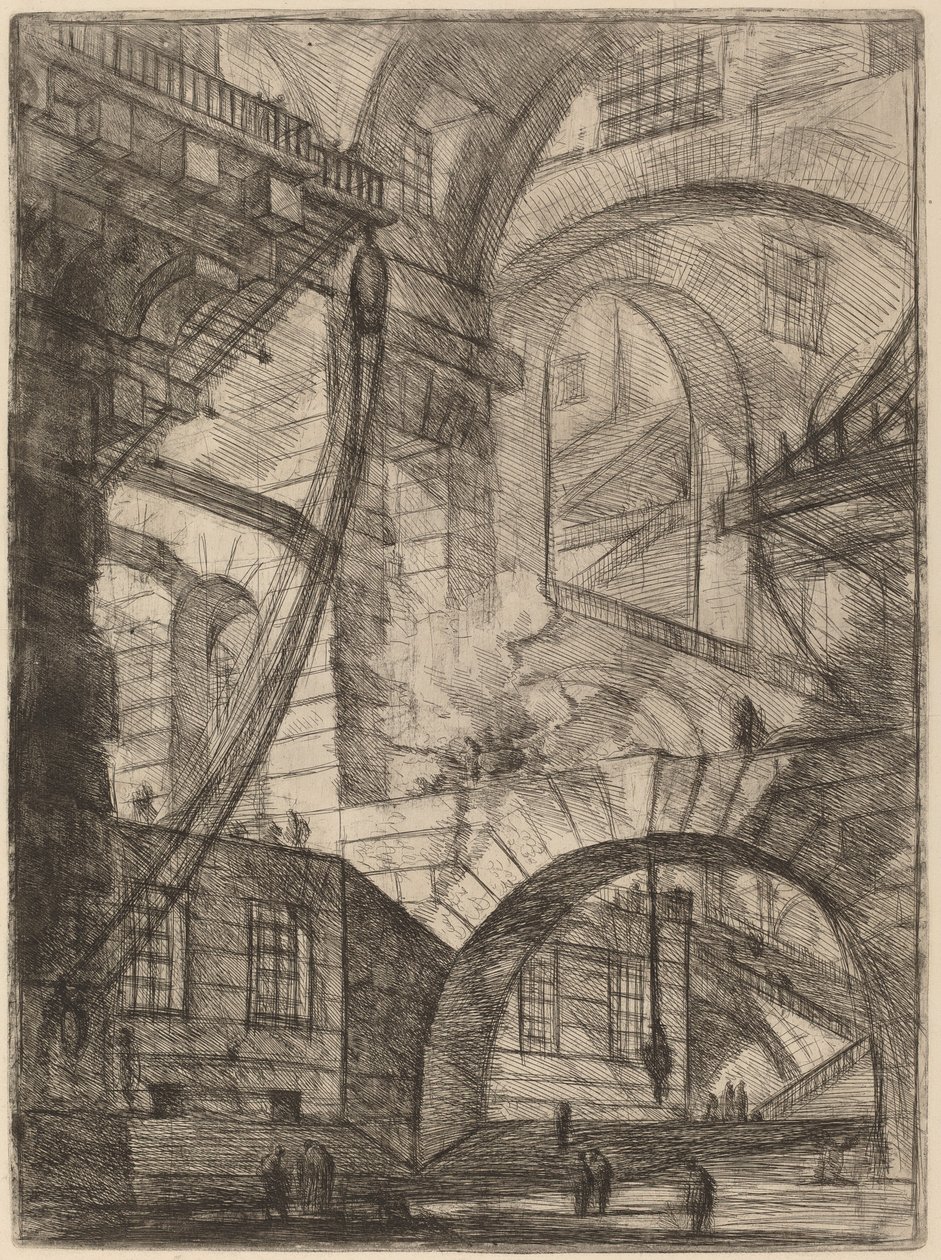 Il fuoco fumante da Giovanni Battista Piranesi