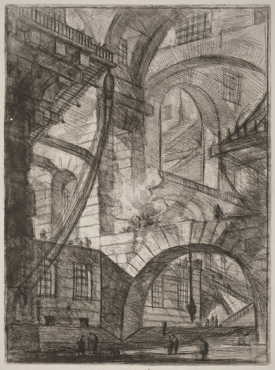 Il fuoco fumante da Giovanni Battista Piranesi