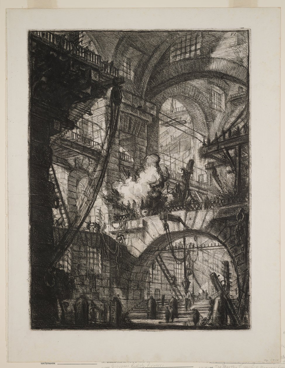 Il fuoco fumante da Giovanni Battista Piranesi