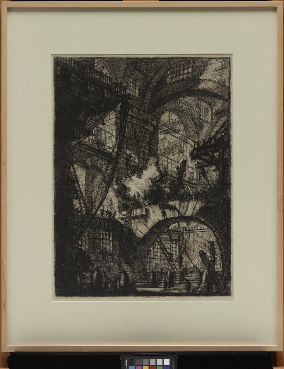 Il fuoco fumante, c.1761 da Giovanni Battista Piranesi