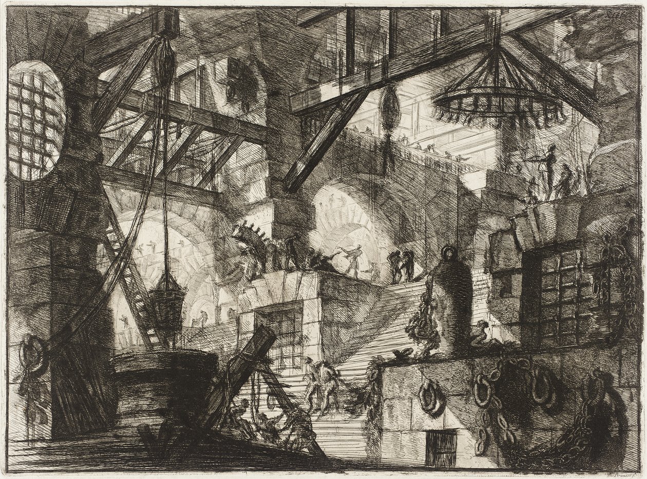 Il pozzo da Giovanni Battista Piranesi