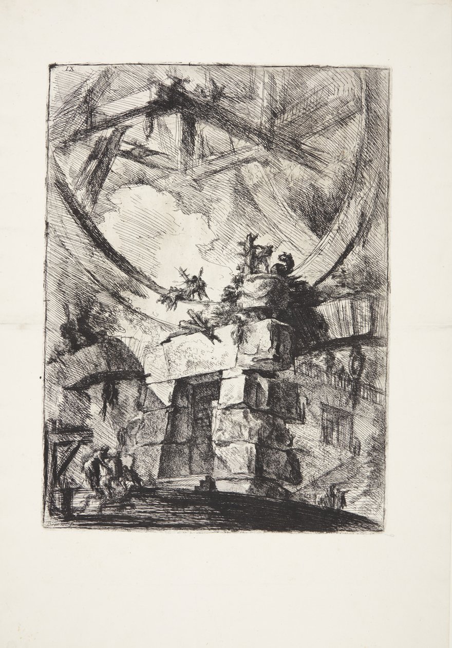 La ruota gigante da Giovanni Battista Piranesi
