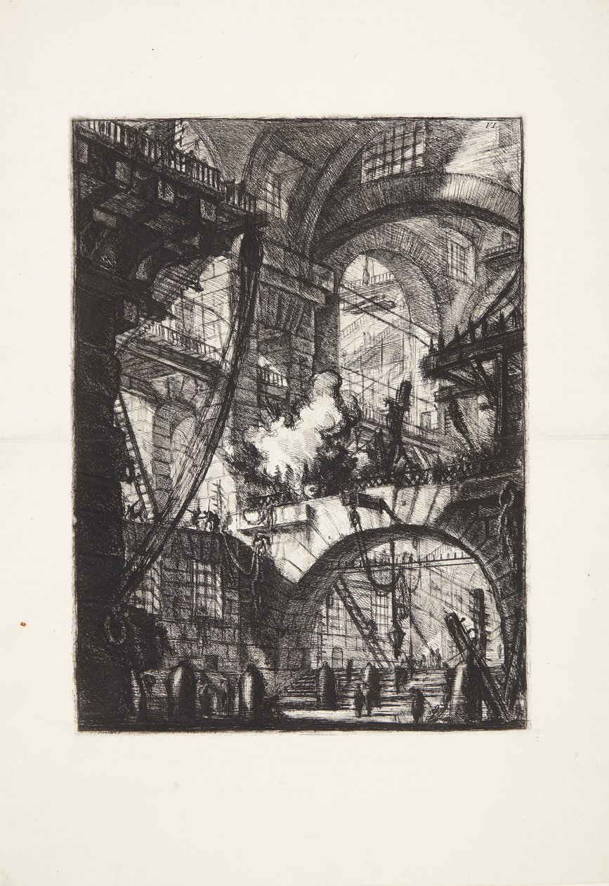 Il fuoco fumante da Giovanni Battista Piranesi