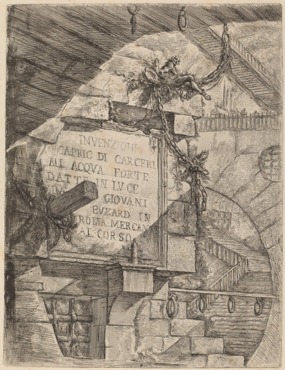 Tavola del titolo da Giovanni Battista Piranesi