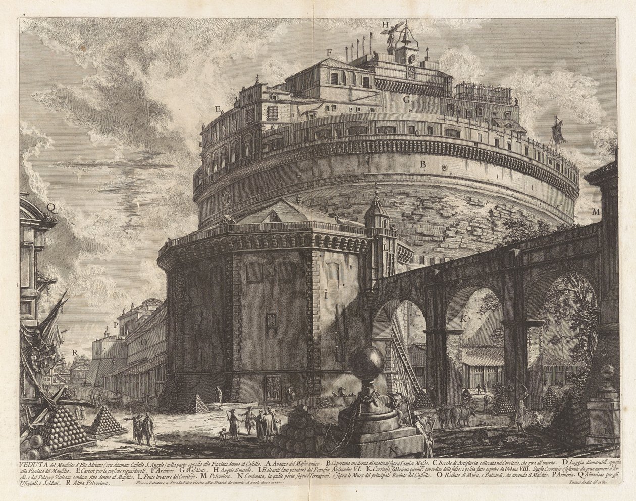 Veduta del Mausoleo dell