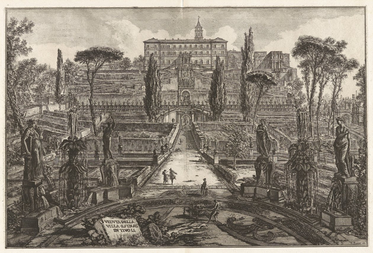 Veduta della Villa d