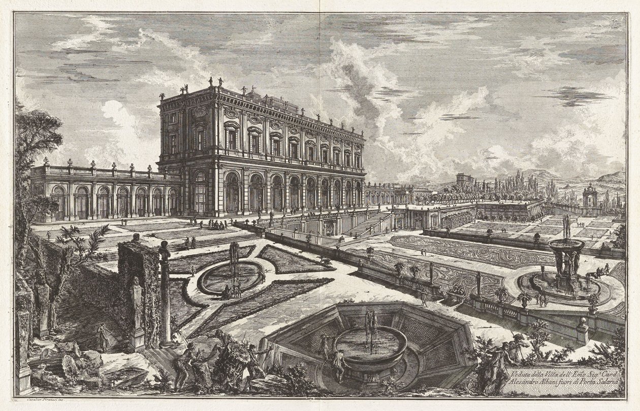 Veduta della Villa dell