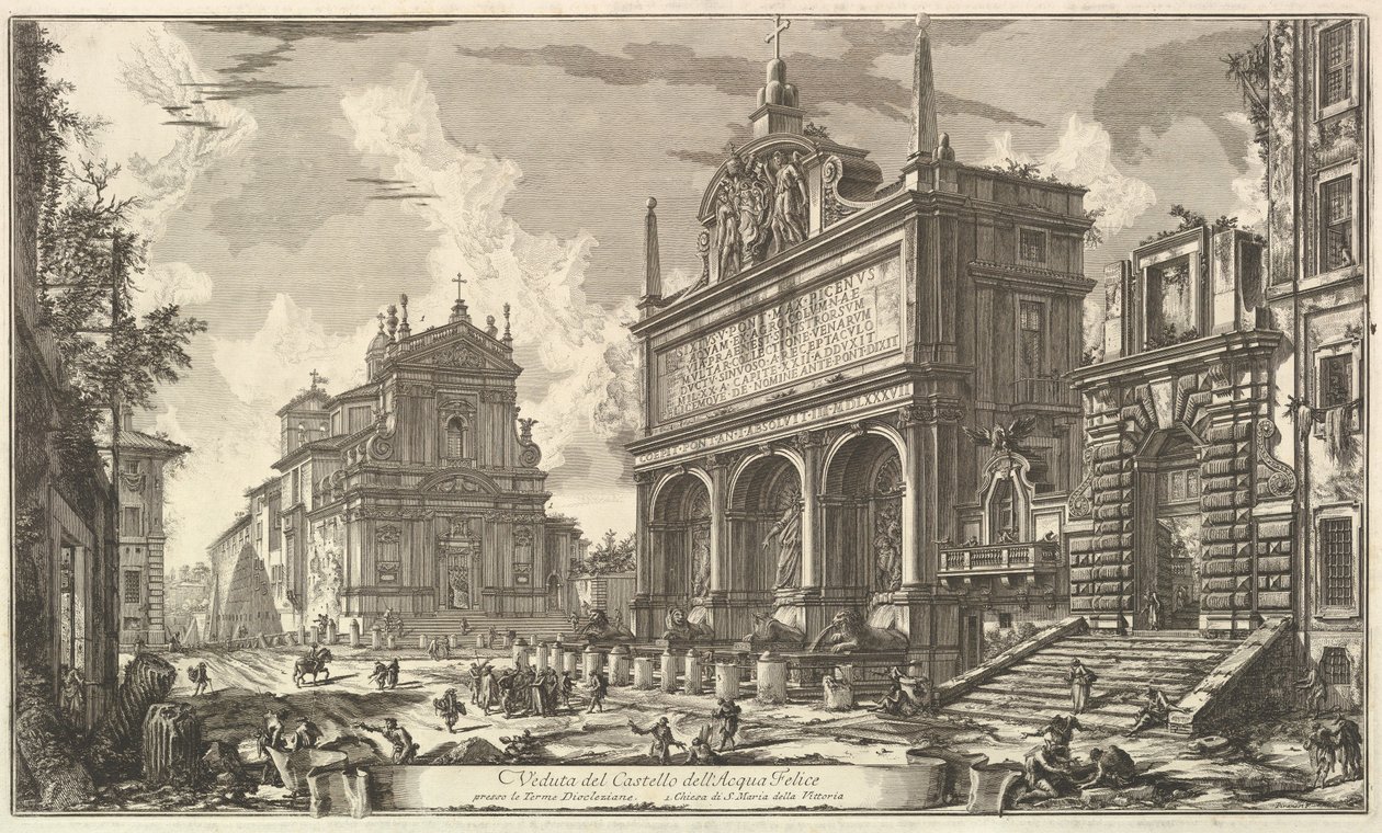 Veduta della sorgente dell