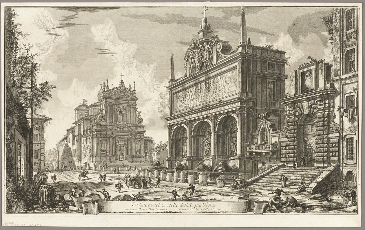 Vista della sorgente dell