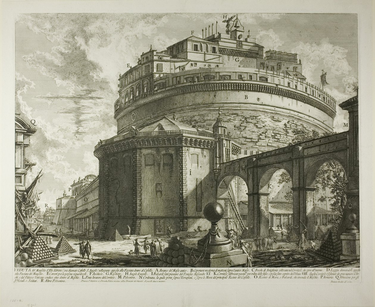 Veduta del Mausoleo dell