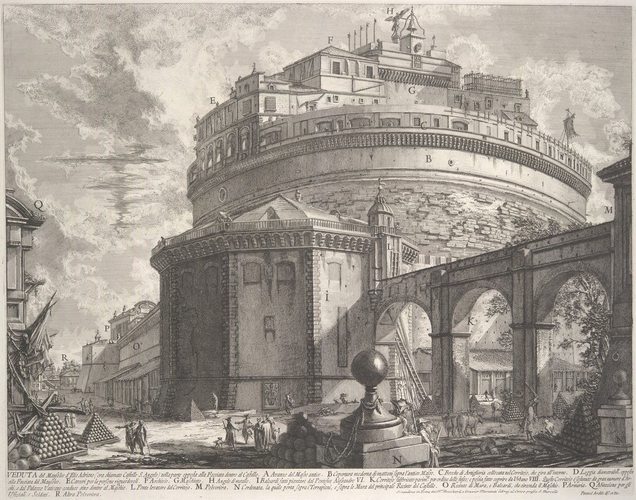 Veduta del Mausoleo dell