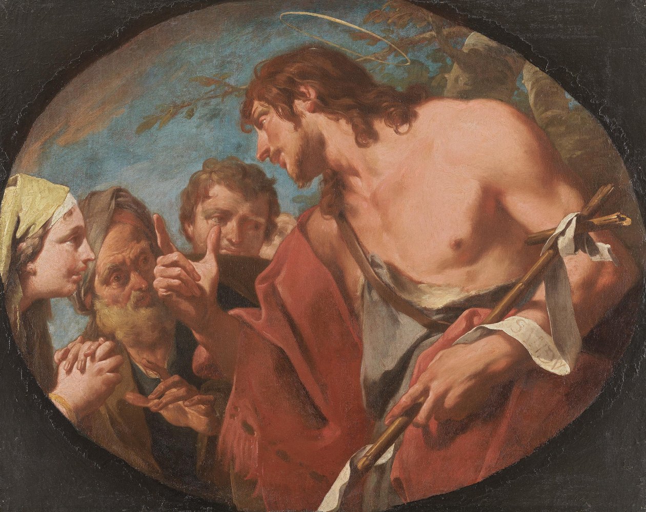 Predigt Johannes des Täufers da Giovanni Battista Pittoni