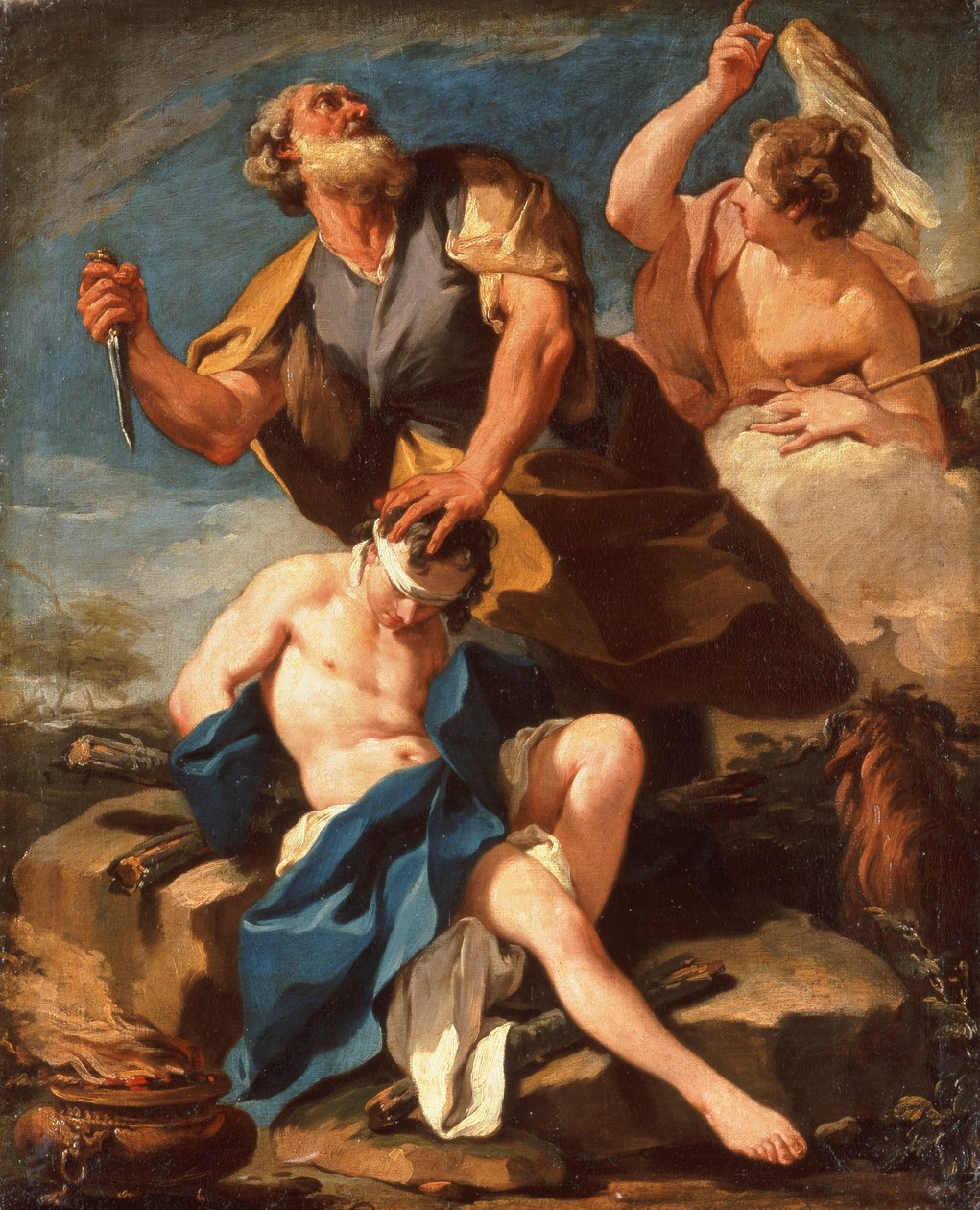Il sacrificio di Isacco da Giovanni Battista Pittoni