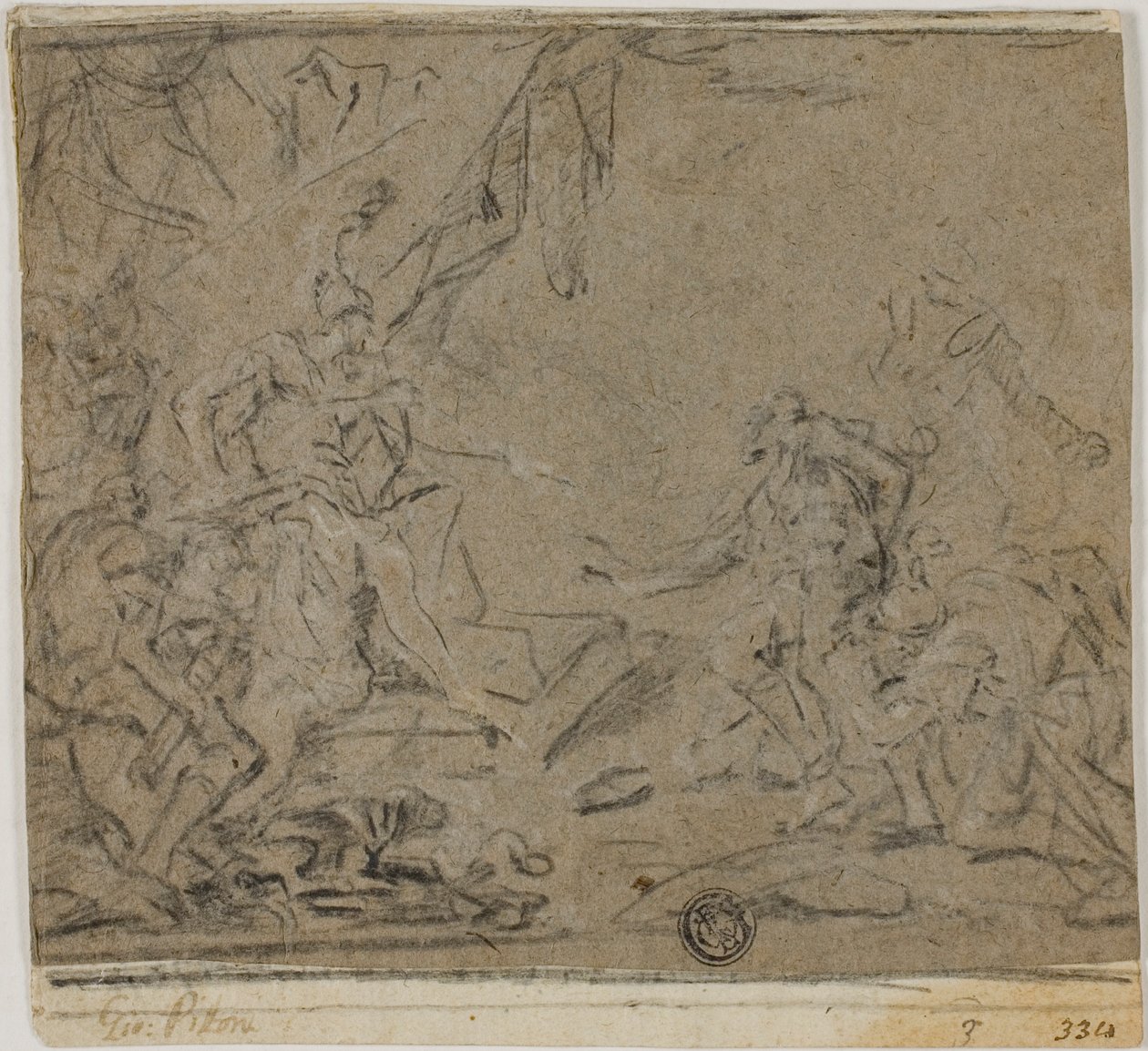 La famiglia di Dario prima di Alessandro da Giovanni Battista Pittoni the Younger